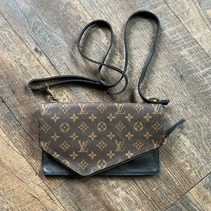 REPURPOSED lv crossbody purse